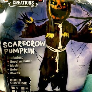 Scarecrow pumpkin costume